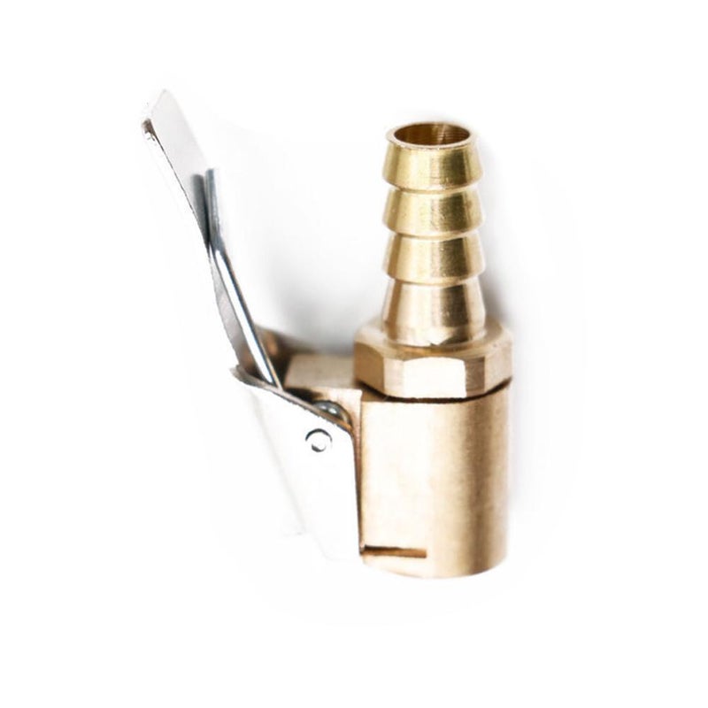 Air pump adapter for car use, American-style threaded air nozzle, quick conversion head clip type air nozzle.